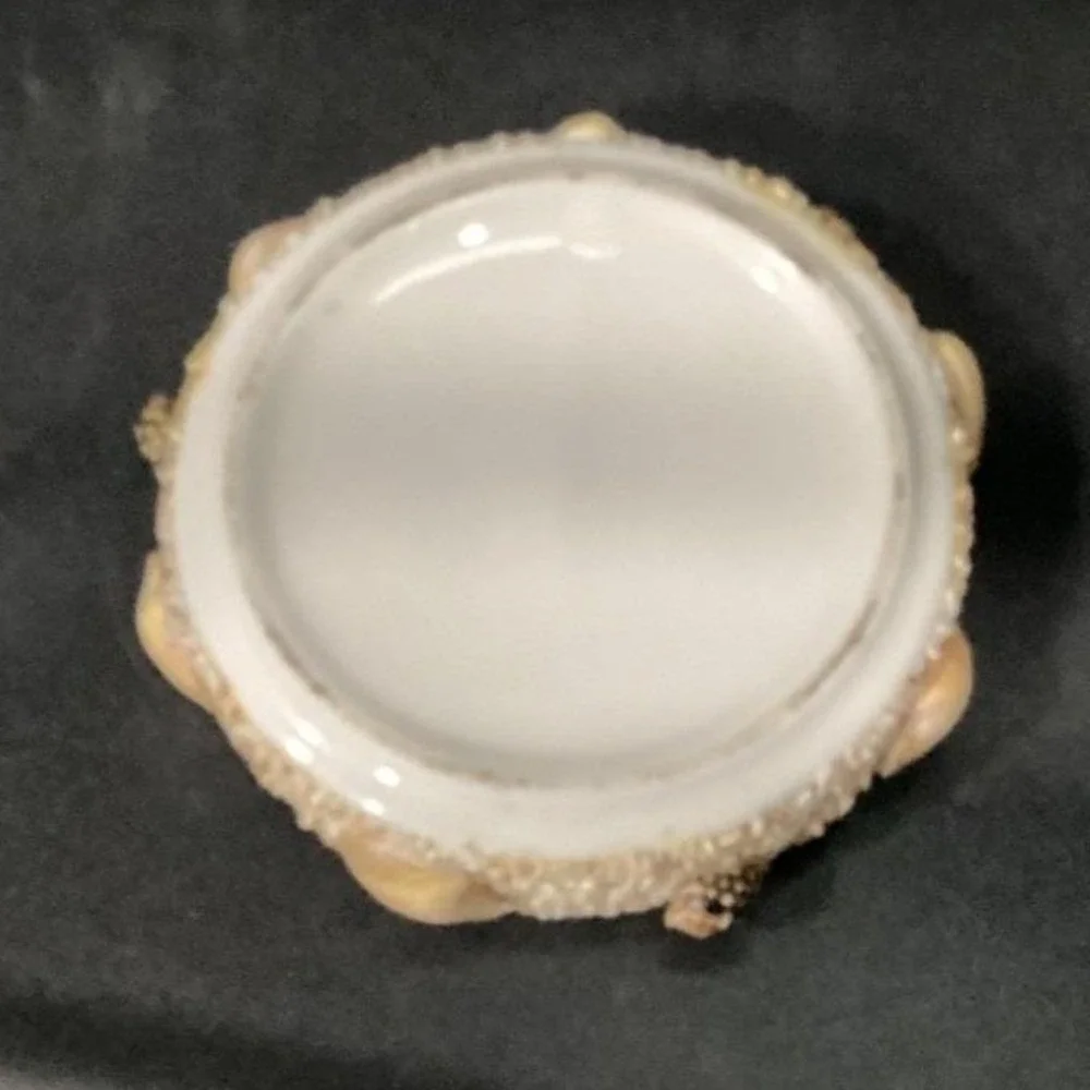 Hawaii Nautical Ceramic Ashtray, Real Seashells & Sand Accents, Coastal Souvenir